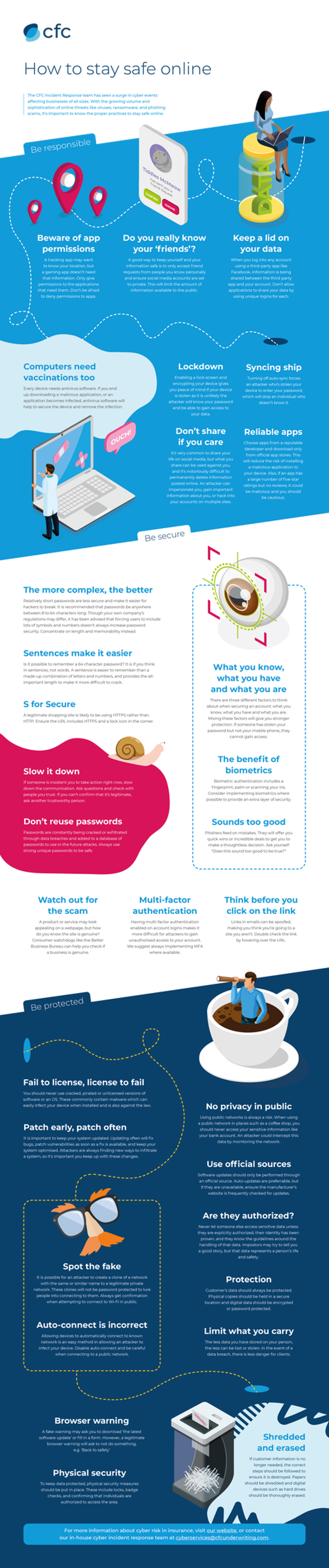 How to stay safe online